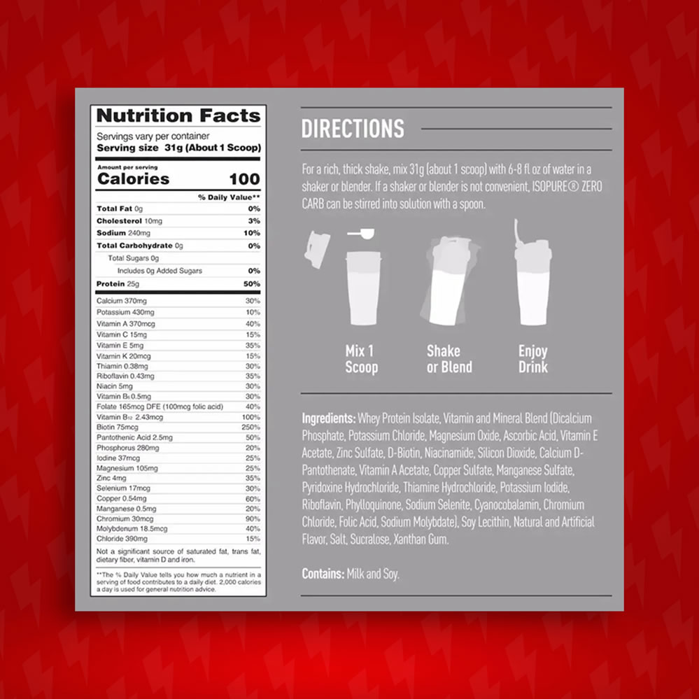 Isopure 3 LBS - Imagen 4