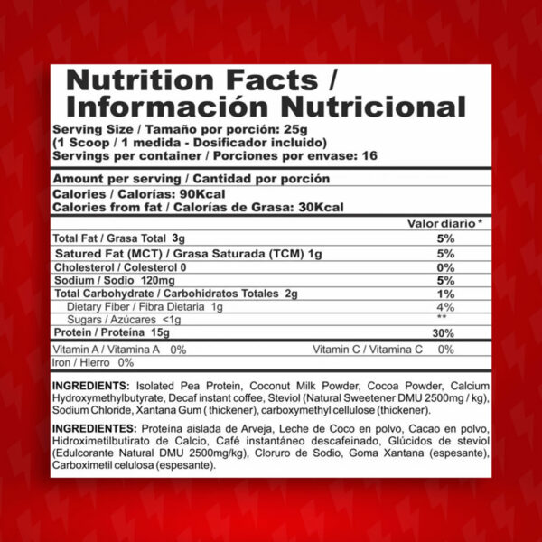 Nutra Vegan Protein - Imagen 2