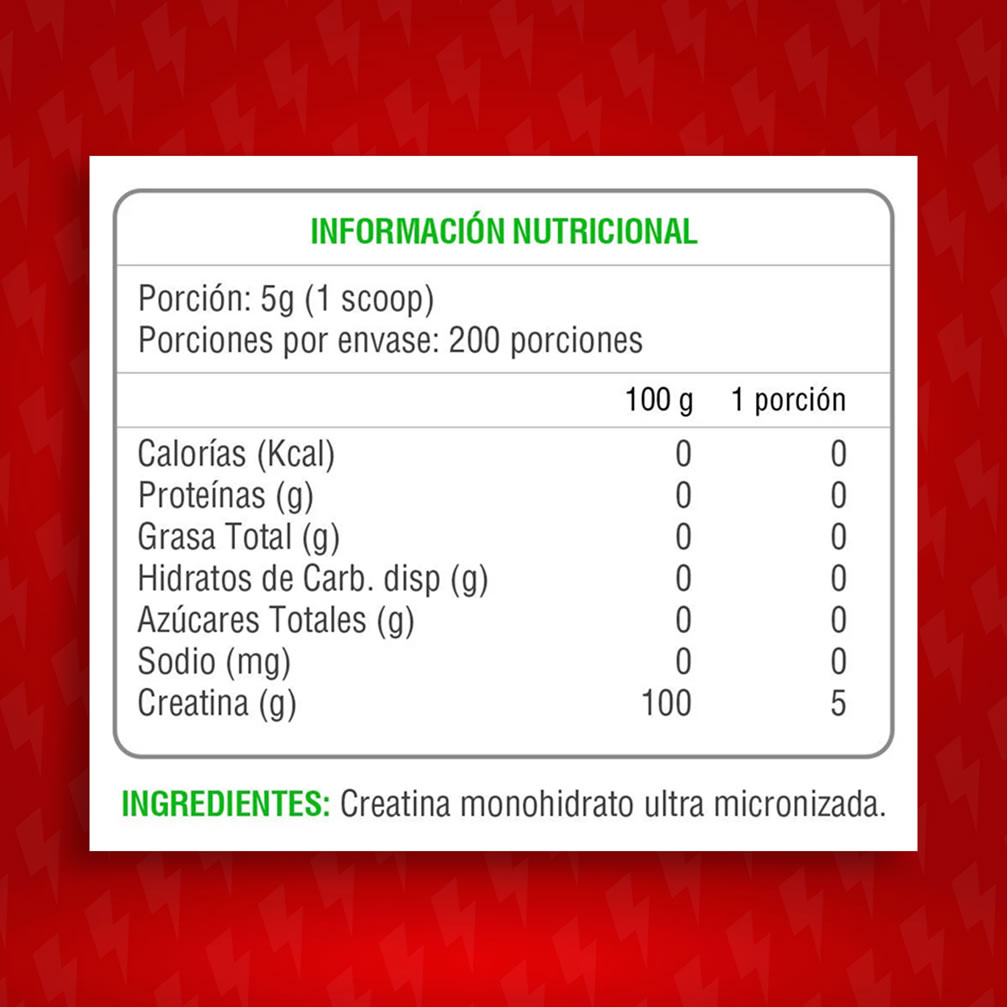 Creatina Nutrex - Imagen 2
