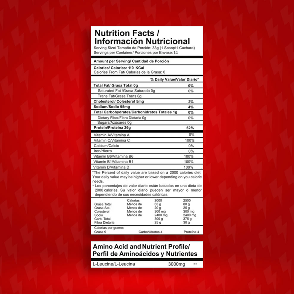 Best 14 (Protein 1LB) Servicios - Imagen 3
