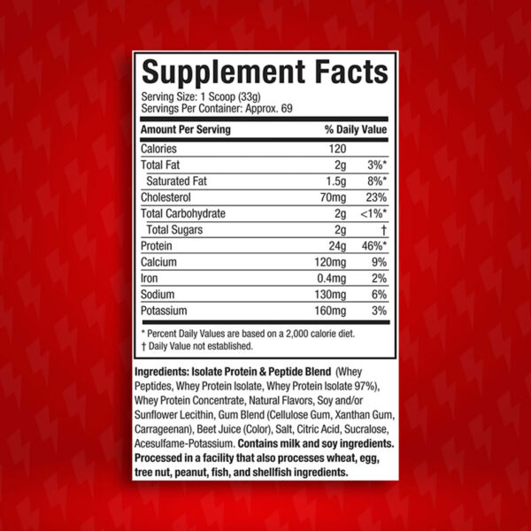 Nitro Tech Whey Gold 5 LB - Imagen 2