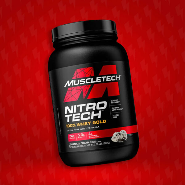 Nitro Tech whey gold 2 LB - Imagen 2