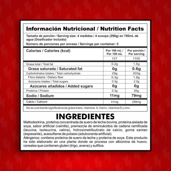 Gainz 3.2 LB - Imagen 2