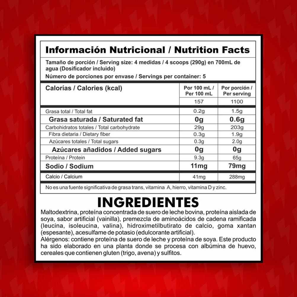 Gainz 3.2 LB - Imagen 2