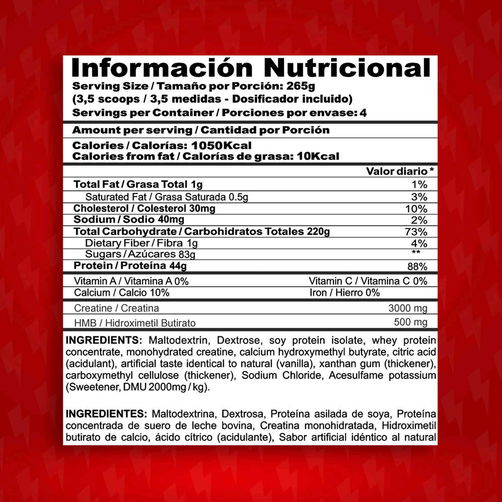 Megaplex Creatine Power 2 LB - Imagen 2