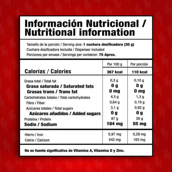 Whey Pure 5 LB - Imagen 2